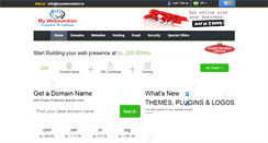 Desktop Screenshot of mywebsolution.in